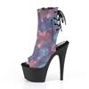 Pleaser - ADORE1018REFL Bottes de plateforme, Pole dance chaussures - Chaussures de pole dance - Violet/Bleu Product image